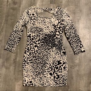 🤑🙌🏽 3/$30 Forever 21 Leopard Cheetah Animal Print Long Sleeve Dress